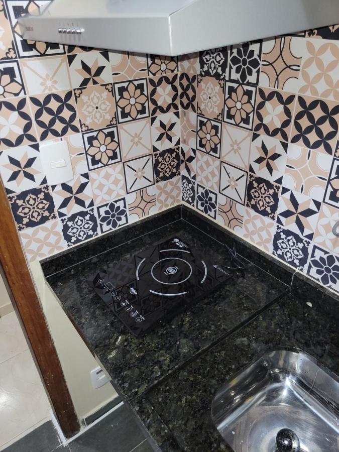 Flat Completo Novo A 350M Da Praia Com Piscina São Vicente 外观 照片